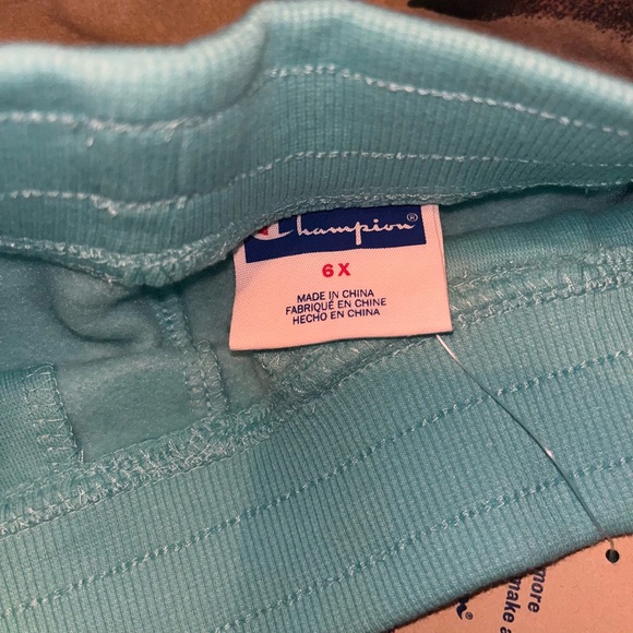 Champion girls 6x fleece shorts - Picture 3 of 5